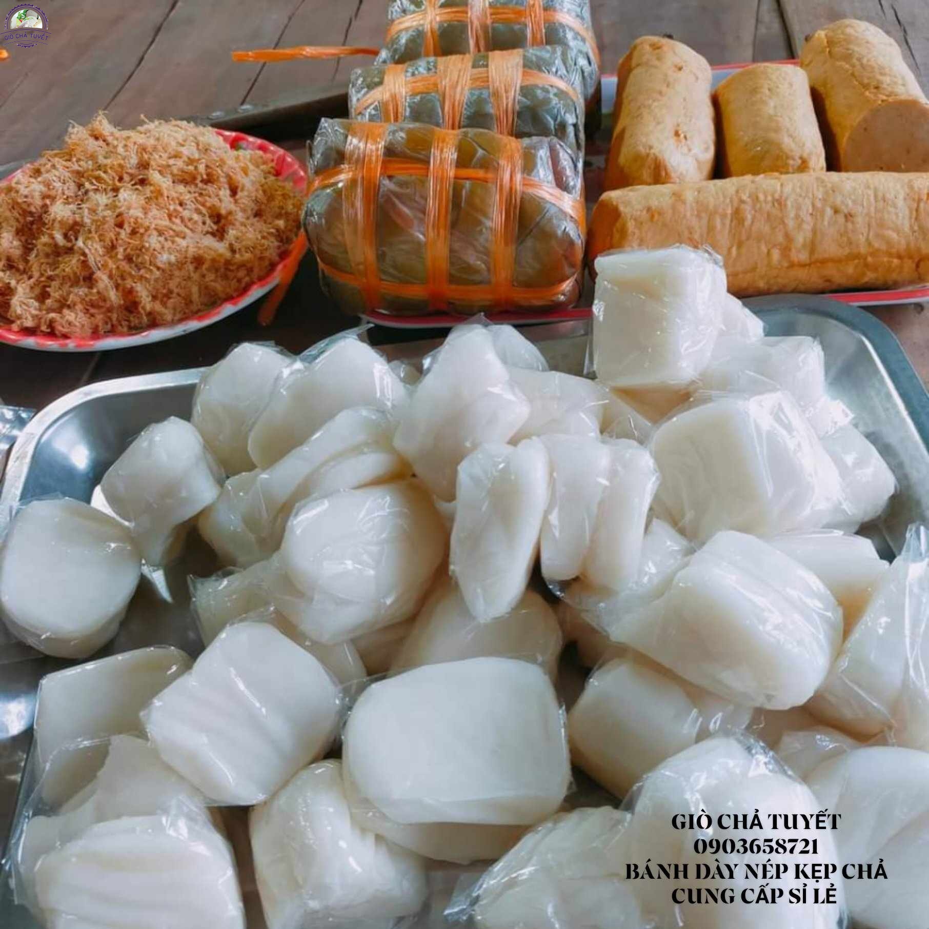 BÁNH DÀY NẾP KẸP CHẢ 